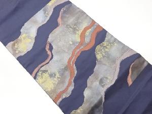 リサイクル 引箔道長取模様織出し名古屋帯